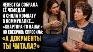 Истории из жизни/Невестка выгнала свекровь в коммуналку/Аудиорассказы жизненные аудиокниги слушать
