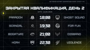 BETBOOM Битва Чемпионов: Сплит #4 | Закрытая квалификация | День 2