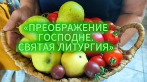«Преображение Господне (Яблочный Спас). Божественная Литургия в храме Святителя Николая»