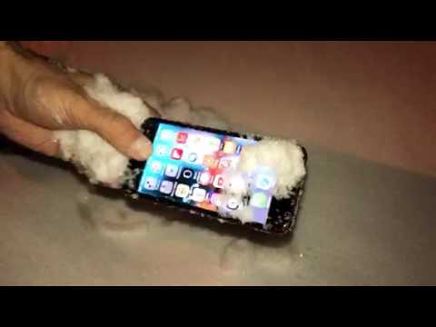IPhone 7 VS Снег