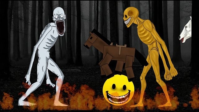 ВЕРИТИ ПРОТИВ SCP-096 И LONG NECK HORSE! 😳💀 | АНИМАЦИЯ МАЙНКРАФТ