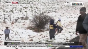 В ЮАР выпал снег и появились морозы