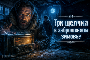 Три щелчка в заброшенном зимовье Алтая