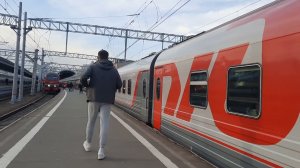 Отправление ЭП2К-188 с фирменным поездом «Текстильный край» №45/46 Санкт-Петербург - Иваново!