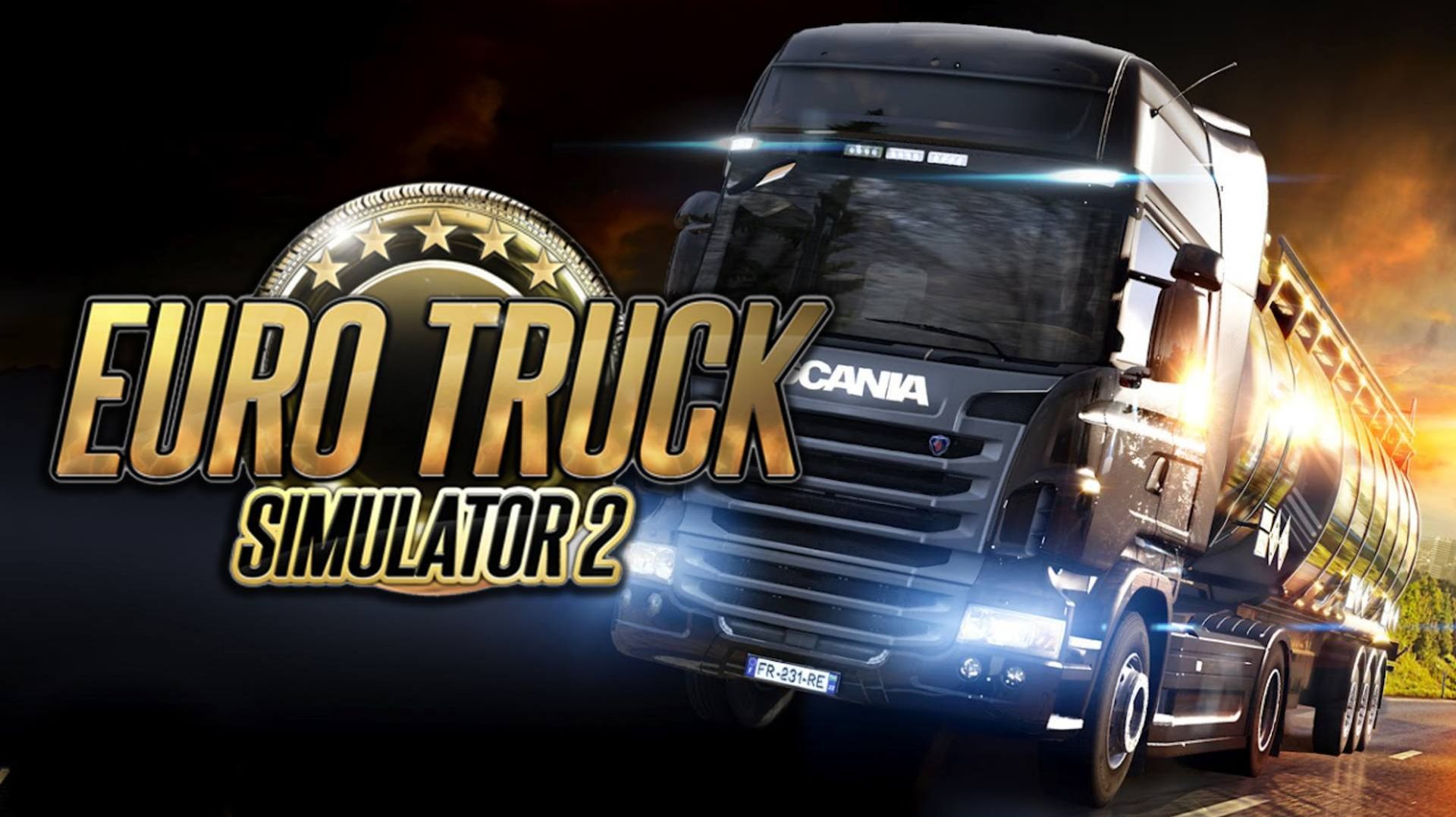 ETS 2 - DAF XL Риека - Анденес - Путь 3.697км! Часть  2 !