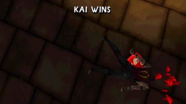 Mortal Kombat 4 - Fatality - Kai (Body Rip/Head Shot)