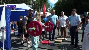 День физкультурника отметили в парке «Авангард»!