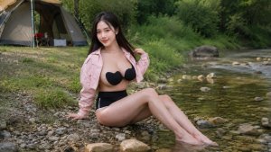 🏔️ Лагерь под облаками. Путешествие девушки-одиночки.
