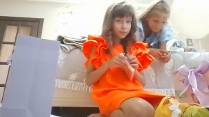распаковка подарков с дня рождения🧡🎂🥳🩷