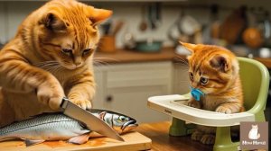 🐈🌟История Кошечек , Самые интересные и Веселые  Истории Мамы кошки И ее Сыночка