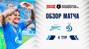 Обзор матча «Зенит» – «Динамо» | Альфа-Банк РПЛ 2026/27