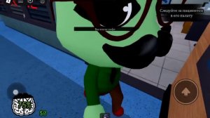 Принимаем только красных пациентов с Сергеем в Roblox