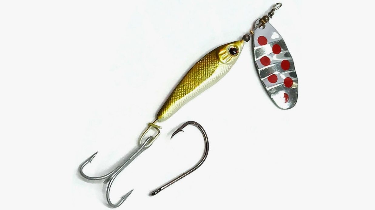 Распаковка посылки с блесной Byron Running Fish 3270