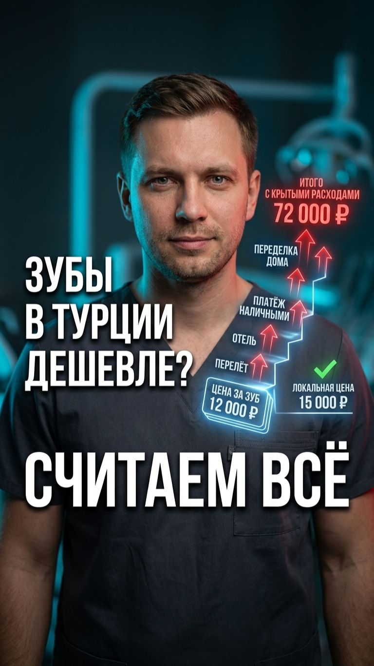 🦷 Турпакет на зубы — реальная цена, а не реклама