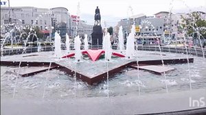 Обзор фонтана на мемориале «Победы» г.Улан-Удэ 19.08.2026