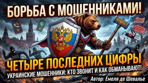 Четыре последних цифры Украинские мошенники