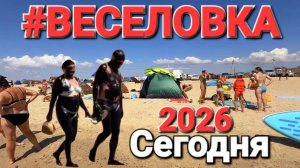 #Веселовка 18.08.2026 Полный обзор, море, пляжи, обстановка. Открыты ли Дикие пляжи?