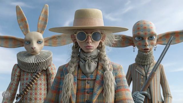 Yippee Yay Yeah – Surreal AI Western Dance Film