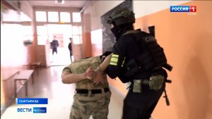 В столичной школе №7 прошли антитеррористические учения