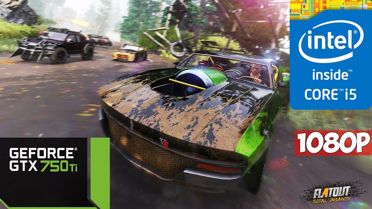 FlatOut 4 - Total Insanity (i5 3570 + GTX 750ti) 1080p Ultra Setting.