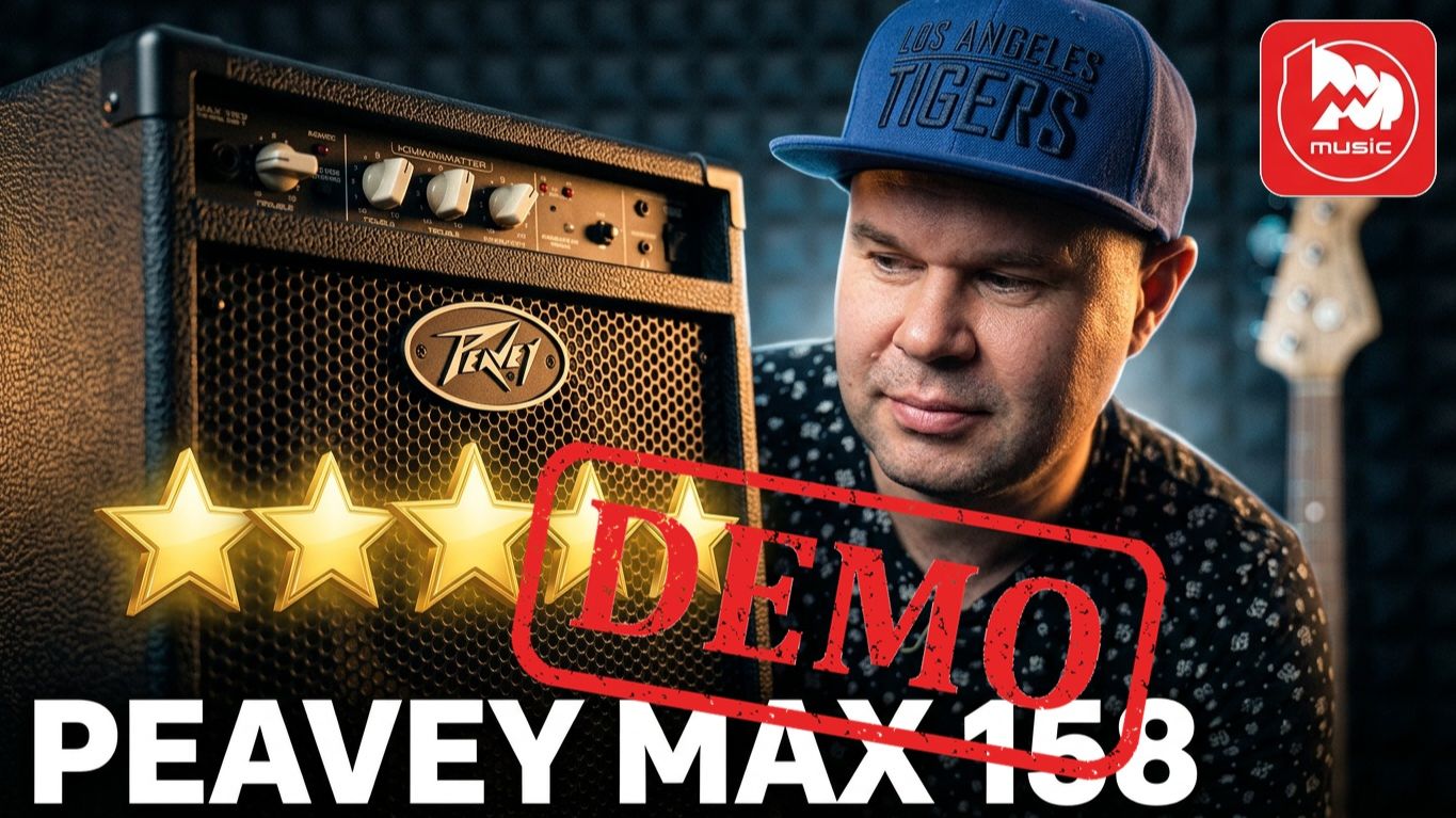 Басовый комбик PEAVEY MAX 158: демонстрация звучания