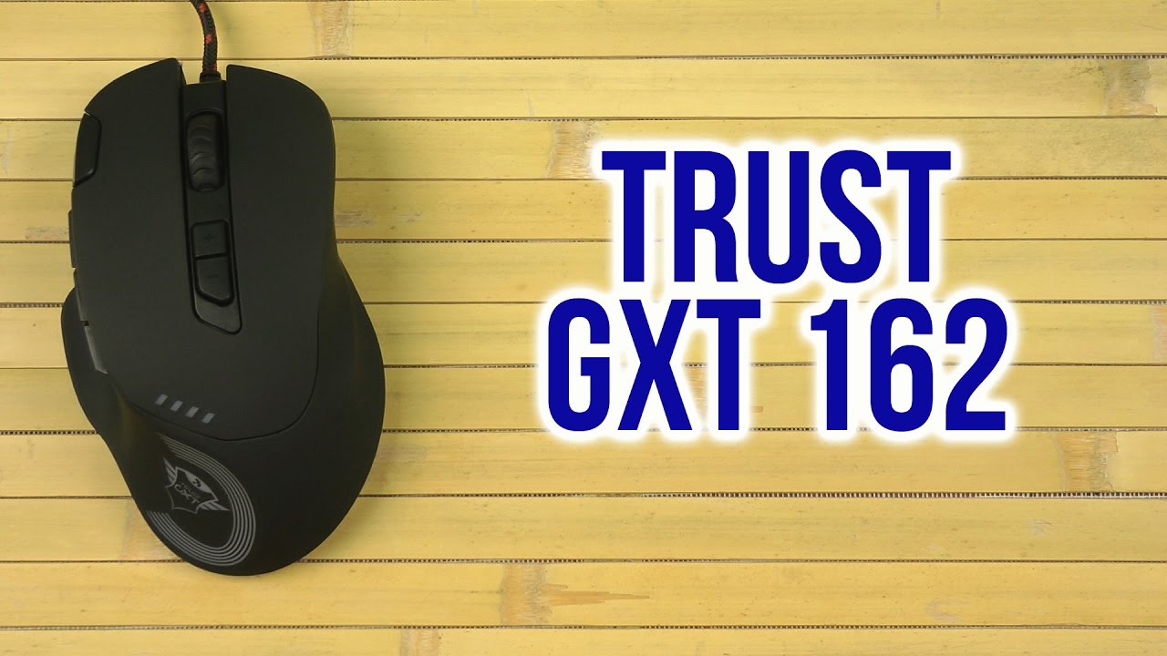 Распаковка Trust GXT 162