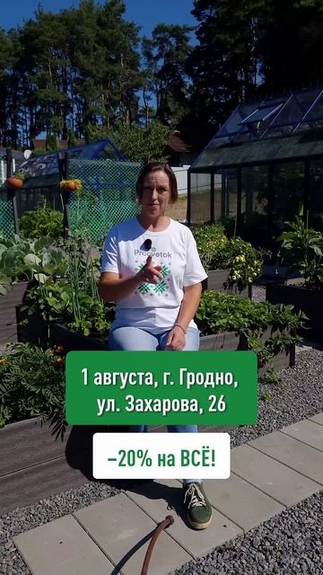 ✨ Друзья! 1 августа ждём вас на открытии магазина Procvetok в ГРОДНО!