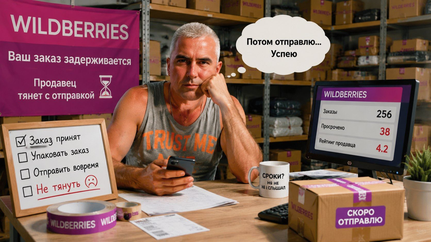 Продавец Wildberries Задерживает заказ 😱