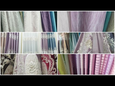 CURTAINS AT MADINA MARKET! 50 SHADES OF POWDER PINK! READY-MADE KITCHEN SETS! TRENDING CURTAIN SE...