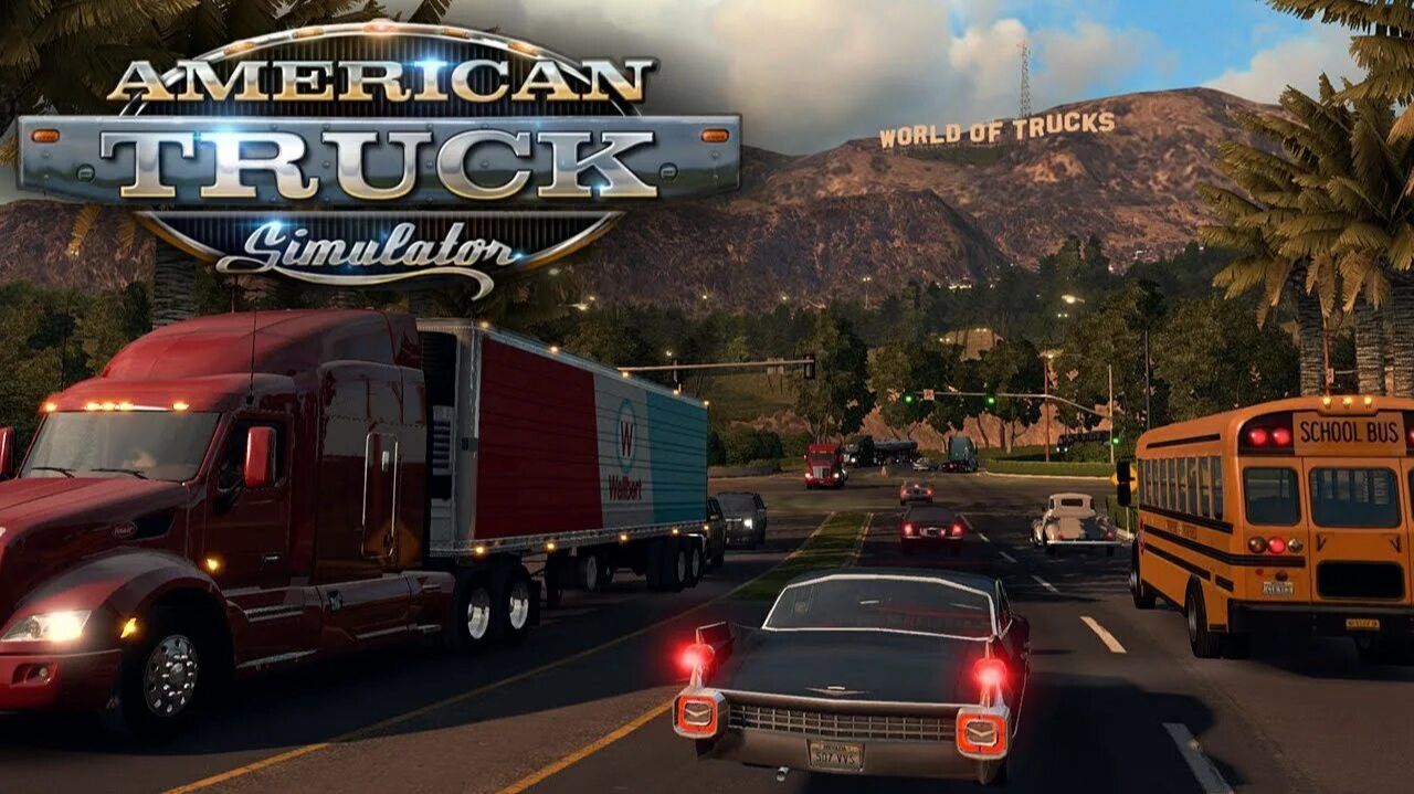 American Truck Simulator ПРОХОЖДЕНИЕ БИРЖА ГРУЗОВ СЕРА ГРУЗ.