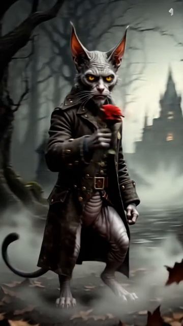 КОТ В ПЛАЩЕ