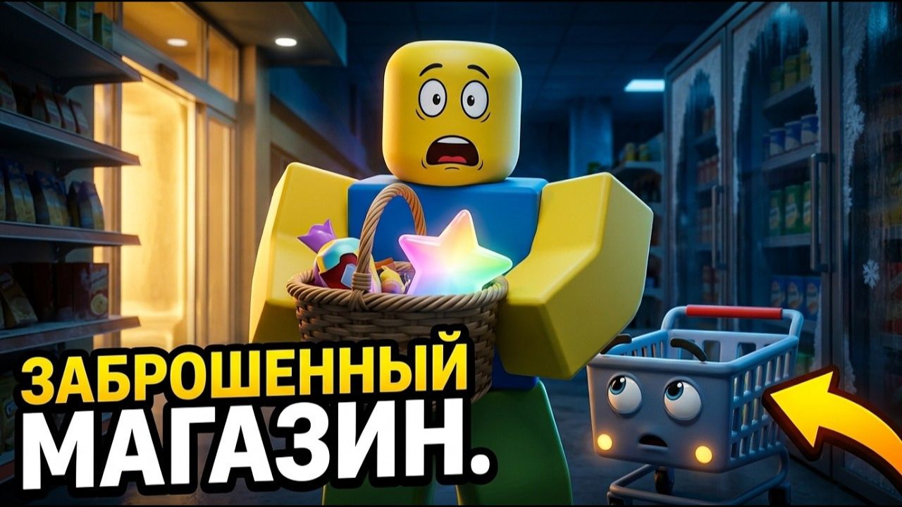 Кто запер Нубика внутри роблокс магазина