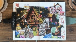 звуки для расслабления·заполнение блокнота·sounds for relaxation·notebook design·various collages