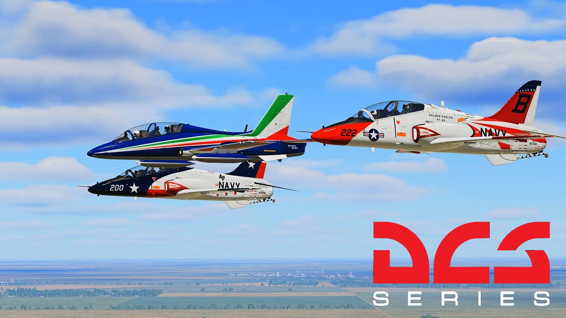 DCSWorld. Полёты на T-45C Goshawk (МОД). Flights On The T-45C Goshawk (MOD).