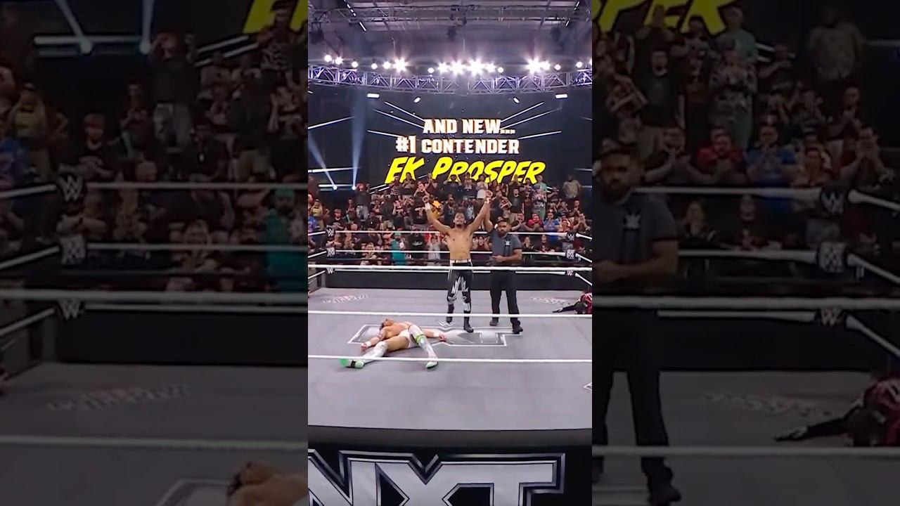 EK Prosper Is Now The No. 1 Contender For The AAA World Cruiserweight Title!  #WWENXT