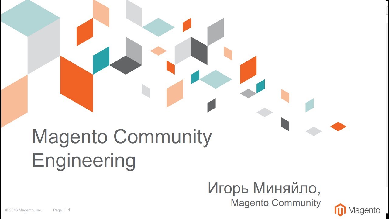 Igor Miniailo, Magento Community Engineering