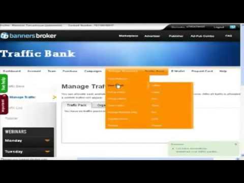распределение трафика Banners Broker