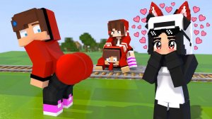 Эй! Это неправильная поза в спортзале — анимация МАЙЗЕН в Майнкрафт | Minecraft. Джей Джей. Мультики