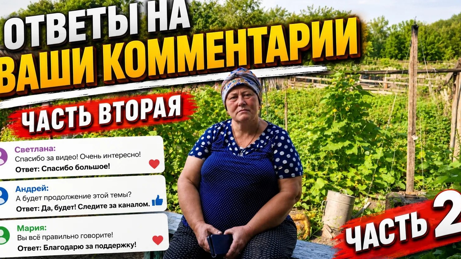 Рассказывай о своей жизни отвечаю на комментарии