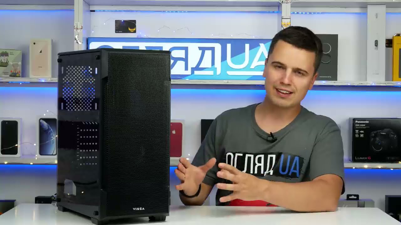 Огляд Vinga Wind — Доступний комп'ютерний корпус!