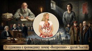 От художника к проповеднику: почему «Воскресение» - другой Толстой