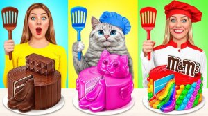 Кулинарный Челлендж Я против Бабушки с Котиком Смешные Челленджи от Multi DO Smile