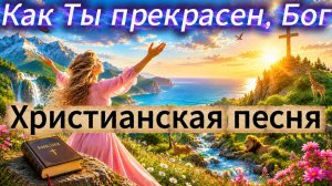 Как Ты прекрасен, Бог - Христианская песня на стихи Ирины Боголюбовой. Музыка, прославляющая Бога