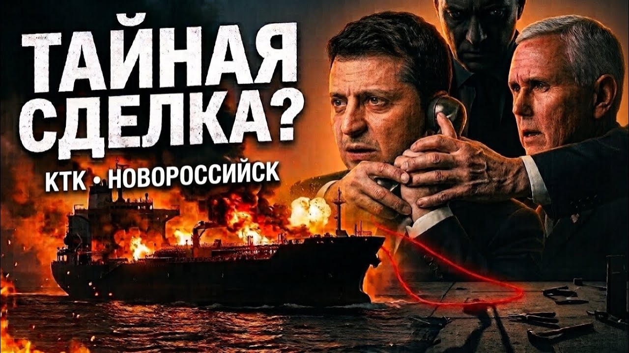 Атака №2 на танкер КТК꞉ в Вашингтоне знали заранее — при чём тут Зеленский