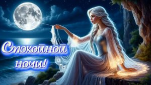 Спокойной ночи! Красивая песня с пожеланиями волшебных и счастливых снов!