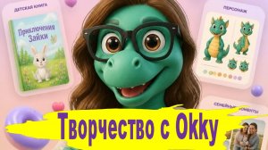 Творчество с Okky | Самая доступная нейросеть в России!