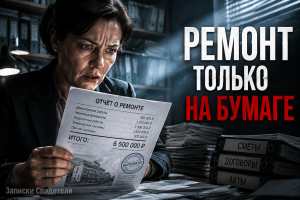 Ремонт на бумаге и странный календарь директора