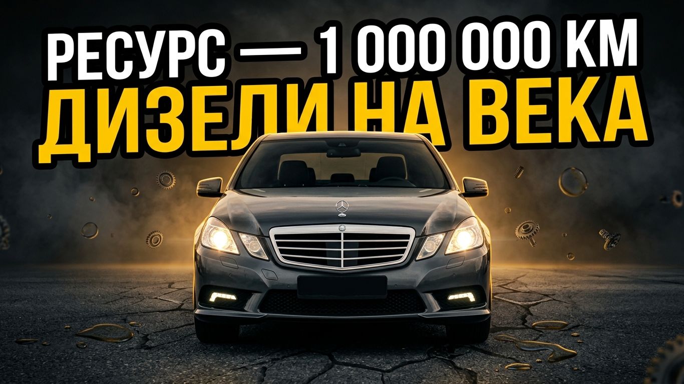 МИЛЛИОН КМ — НЕ ПРЕДЕЛ: 5 НЕУБИВАЕМЫХ ДИЗЕЛЕЙ