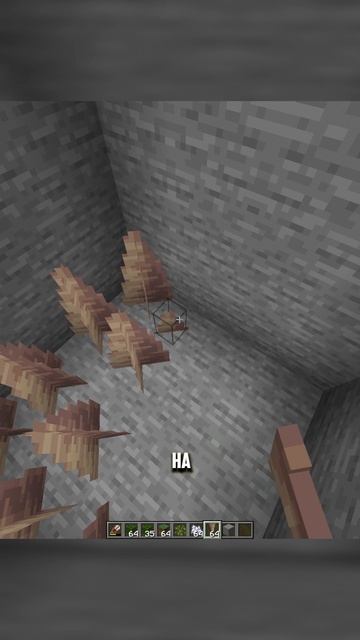 🌳 Не БЕГИ ПО ЭТИМ ДЕРЕВЬЯМ! #minecraft