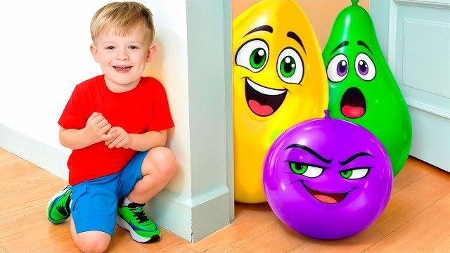 Адам ищет Шарики с сюрпризами!